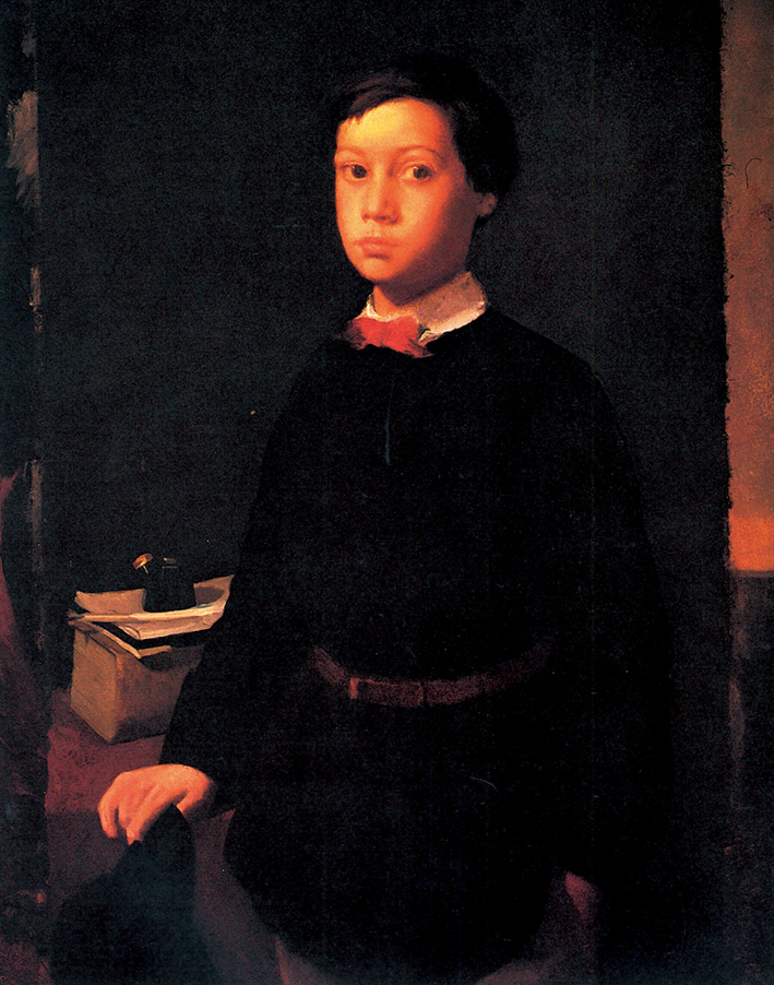  埃德加·德加 Edgar Degas—— 雷内 德加肖像